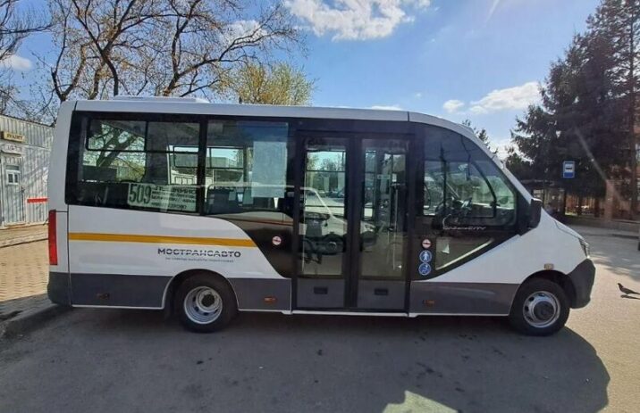 Новый автобус курсирует в Пушкино на маршруте №509 Новости Пушкино 