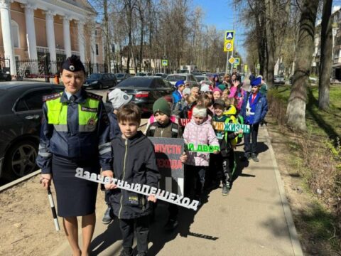 Юным жителям Пушкино показали безопасный маршрут от дома до школы Новости Пушкино 
